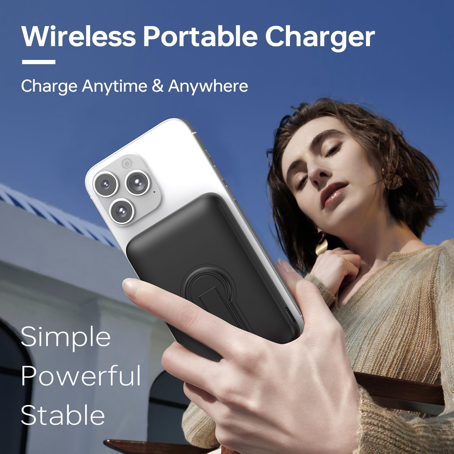 Vera Collect For Magsafe Power Bank, Portable Charger 12000mAh, 22.5W Fast Charging Power Bank - Image 2